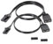 Domasvmd Adapterkabel für Corsairs QL LL120 ICUE-Controller auf ARGB-Erweiterungskabel, Synchron-ARGB-Kabel