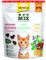 GimCat Crunchy Snacks Mix - Knuspriges und proteinreiches Katzenleckerli - 1 Beutel (1 x 140 g)