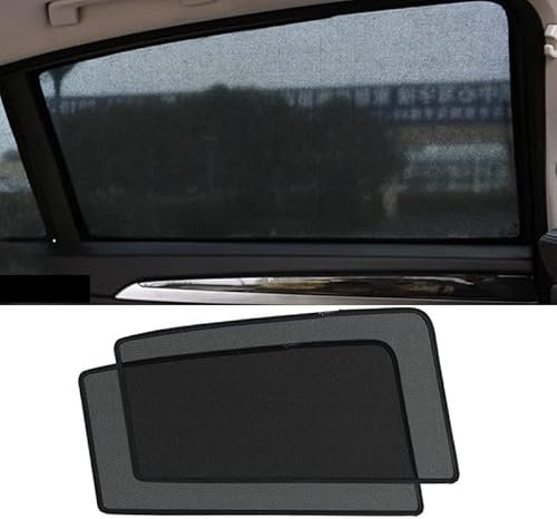 Autofenster Sonnenschutz für VW Touran 2010-2015,Sonnenschutz Auto Car Shades Sonnenschutz Fenster Auto Fenster Sonnenschutz Sonnenschutz für Seitenscheiben,2 Rear-Window