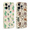 Pnakqil 2 Piezas Funda para Apple iPhone 14 Pro 6,1, Señora Cactus de Flores Athestic Pattern Fundas Estética Caso Protección Covercon Cámara Suave Carcasa para, 16