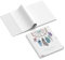 Poesiealbum personalisiert mit Name | Traumfänger | Federn | 148 x 210 mm | Hardcover | Papier 100 g/m² | Blanko Innenseiten | Freundebuch | Erinnerungsbuch