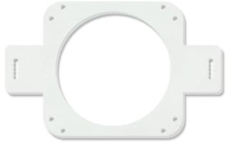 Adattatore scatola da 503 placca adattatore riduttore 503 in plastica. Supporto adattatore cassetta per termostati compatibili (Adattatore tipo Netatmo)