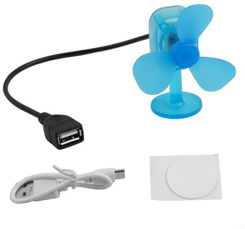 Besttoolifes Cargador USB de turbina eólica, mantente conectado en cualquier lugar con energía eólica, generador de turbina eólica portátil para coches, bicicletas, aventuras al aire libre
