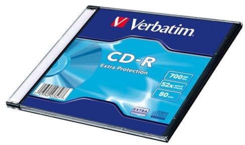 CD-R 700 Mo 52X, Format Fin, Haute Protection, idéal pour Le Stockage de données et la Sauvegarde.