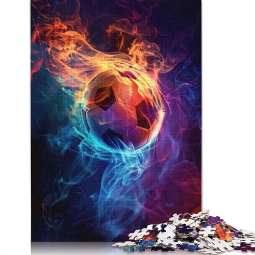 Fiery Match Puzzle Fun Premium-Puzzle aus Karton für Erwachsene und Teenager, 1000 Teile (26 x 38 cm)