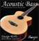 Adagio Jeu de cordes professionnelles pour guitare acoustique basse 40-95 Light