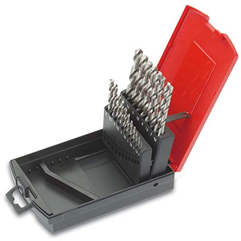 Cimco 201354 Set 25 Bohrer für Metall Metalldose