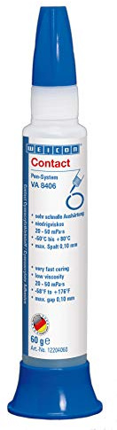 WEICON Contact VA 8406 Cyanacrylat-Klebstoff 60 g farblos | Sekundenkleber für Kunststoff