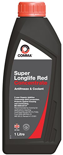 Comma SLA1L 1L Super Antifreeze and Coolant Concentrated - Red
