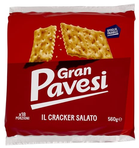 Crackers Salati Maxi Confision, 560 g, Gran Pavesi (