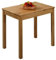Krok Wood Esstisch Tomas aus Massivholz (Eiche, 75 x 50 x 75 cm)