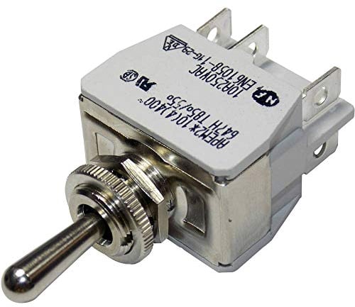 APEM 647H/2 Kippschalter 250 V/AC 10 A 2 x (Ein)/Aus/(Ein) tastend/0/tastend 1 St.