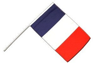 Digni Drapeau France sur hampe - 60 x 90 cm