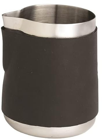 Rattleware Stainless Steel Handle Free Latte Art Pitcher - Perfect for Home, Cafe, Restaurant, Hotel, Office, Or Commercial Use - Steaming and Frothing Pitcher (20 Oz)