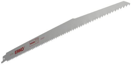 Lame scie sabre bim erko 300 mm 6d bois et clous - carte de 5