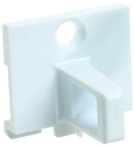 First4spares Door Lock Plastic Catch Hook for Indesit Tumble Dryers (White)