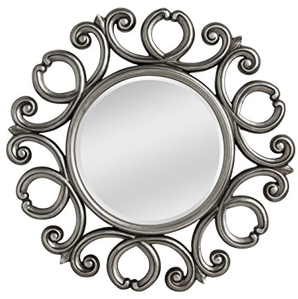 Premier Housewares Entwined Frame Wall Mirror - Antique Silver