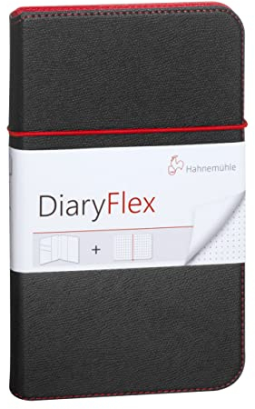 Hahnemühle Diary Flex, blanko Notizbuch, 100 g/m², 11,5x19cm, nachfüllbar