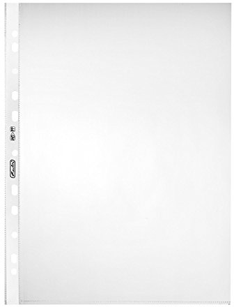 Herlitz 5824008 Prospekthülle, A4, glasklar, 0,05 mm (2500)