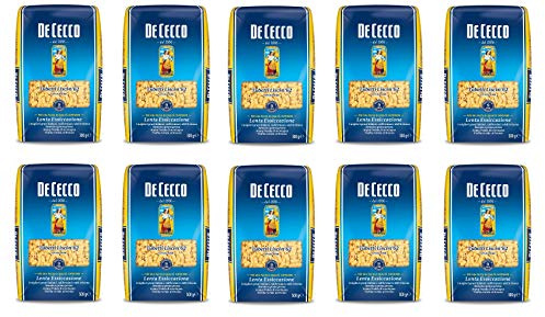 10x Pasta De Cecco 100% Italienisch Tubetti Lisci n. 62 Nudeln 500g