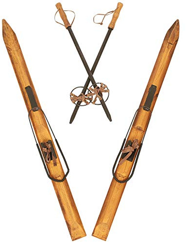 Christmas Paradise Nostalgie-Holz-Ski 90cm