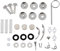 kesoto Trompete Reparatur Set, Fingerknöpfe Wasserschlüssel Spit Ventil Halter Federn Schrauben Musikinstrument Zubehör