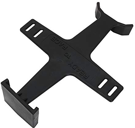 AnXin, Protezione universale per forcella di sospensione di moto, strumento di stabilizzazione durante il trasporto e di protezione, in plastica, accessorio per Dirt Bike e motocross, colore nero