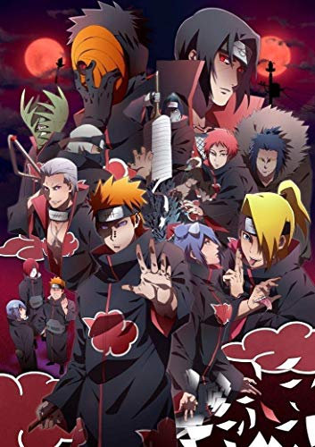 Tainsi Anime Uchiha Itachi Akatsuki Team-Poster, 28 x 43 cm