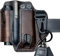Leatherman Multitool Leather Soc in 1 Organizer, EDC Sheath/Key Holder Loop/Flashlight Holster with Keyring - Outdoor Camping, Dark Brown