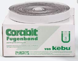 Kebu Bitumenfugenband Fugenband Asphalt - Größe: 40x10 mm, 30m/Karton