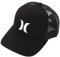Hurley Herren Del Mar Trucker Verschluss, Schwarz, Einheitsgröße