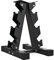 Dumbbell Weight Rack - 3 Tier Hex Dumbbell Rack - Weight Storage Shelf for Dumbbells - Home Gym Equipment for Strength Training and Exercise by Body Revolution