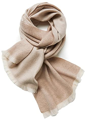 BAZIGA Schal Kaschmirschal Damen Herren lang doppelseitig kariert warm Geschenk mitteldick Mode Winter Herren Kaschmirschal 32-180 cm Kaschmirschal (Grau 32)