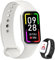 IOWODO Montre Connectée Femme Homme, Smartwatch, Montre de Sport, Étanche,Oxymètre Podomètre,Cardiofrequencemètre, Calories,Fitness pour Android iOS avec (Gris)
