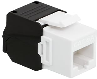 Logilink 19 Patchpanel für 24 Keystone Module, 1 HE, unbestückt, 1 HE, schwarz