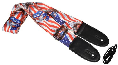 Chord Voll verstellbarer Delux-Gitarrengurt | USA Eagle