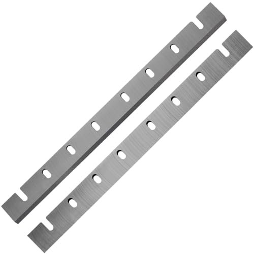 Coltelli for piallatrice for legno HSS da 12-1/2 pollici compatibili con DeWalt DW733 Sostituzione DW7332 Set di 2 pezzi
