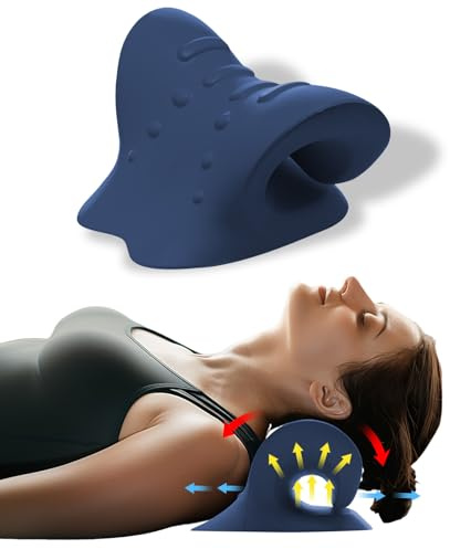 Reiteag Cloudy Neck, Nackenwolke Original, Nackenstrecker Orthopädisch Testsieger, Premium Nackenbuckel Weg Korrektur Kissen, Verspannungen und Steifheit im Nacken lösen