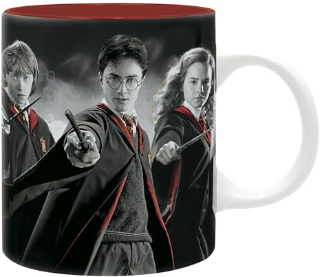 ABYSTYLE Harry Potter Trio - Tazza in ceramica per caffè e tè, 320 ml