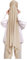 Lina & Lily Chiffon Instant Hijab mit Jersey Unterkappe, Damen Kopftuch Set mit Bindeband (Beige)