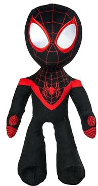 Simba Spiderman Miles Morales poseable 25cm plush toy figure, from the Spiderman series