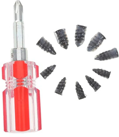 Yardwe Heavy Duty Tire Repair Kit Tubeless Tire Plugs Kit for Bike Car Motorcycle Fast Easy Puncture Repair