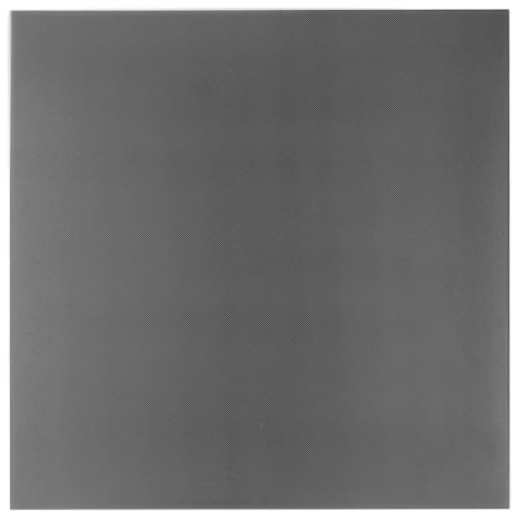 Verbessertes 3D-Drucker-Glasbett, Kohlenstoffkristalline Siliziumglasplatte für Ender 5 Plus, 377 X 370 X 4 Mm Mikroporöse Beschichtung, Spezialglas-Druckplattform