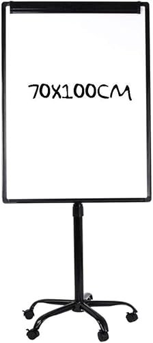 IYUESQ - Trocken abwischbare Flipchart-Staffelei, höhenverstellbar, mobiler Präsentationsständer für Schulungen und Unterricht im Büro
