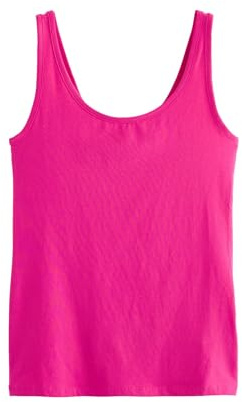 NEXT Damen Standard Top mit Breiten Trägern Hot Pink S
