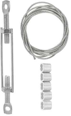 Operitacx Gerüst Draht Befestigung Verschluss Set Edelstahl Gerüstbefestigungszubehör Abnehmbares Gerüstteil Befestigungszubehör Für Gerüste Gerüstseilbefestigung Leiterzubehör