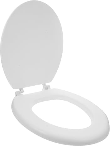 HAMPPLIES Schaumstoff für Sitzauflagen Reise Toilettensitz mit Dickem Schaumstoff Weiß Langlebig Stabil und Leicht zu Reinigen