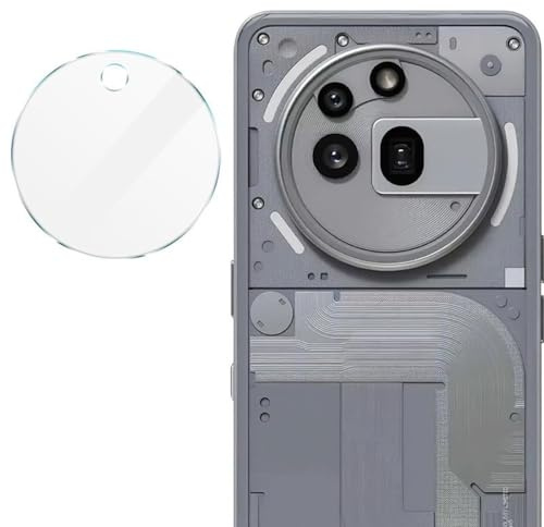 Wigento Für Nothing Phone 3a Pro Schutz Hart Glas 9H Back Kamera Linsen Komplettschutz