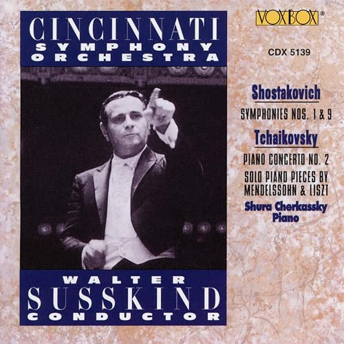 Shostakovich: Symphony No. 1 & 9 / Tchaikovsky: Piano Concerto No. 2 / Solo Piano Pieces by Mendelssohn & Liszt