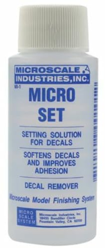 Microscale BMF129 Micro Set Decal Setting Solution 1FlOz
